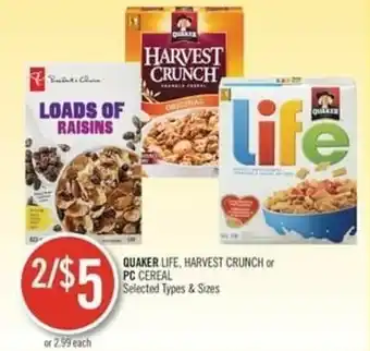 Shoppers Drug Mart Quaker offer