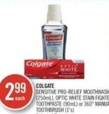 Shoppers Drug Mart Colgate offer