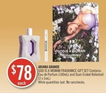 Shoppers Drug Mart Ariana grande offer