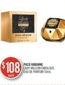 Shoppers Drug Mart Paco rabanne offer