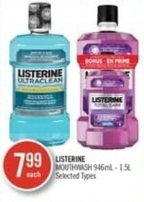 Shoppers Drug Mart Listerine offer
