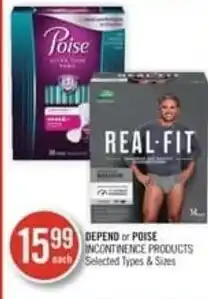 Shoppers Drug Mart Depend offer