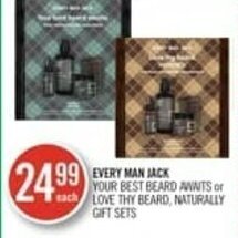 Shoppers Drug Mart Every man jack offer