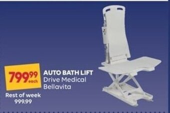 Shoppers Drug Mart Auto Bath Lift offer