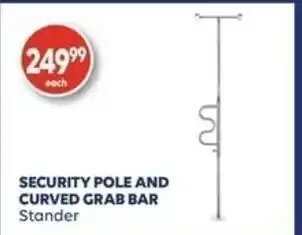 Shoppers Drug Mart Security Pole and Curved Grab Bar offer