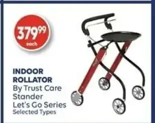 Shoppers Drug Mart Indoor Rollator offer