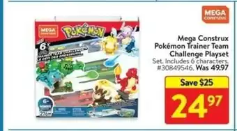 Walmart Mega Construx Pokémon Trainer Team offer