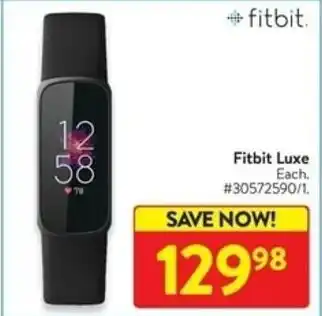 Walmart Fitbit Luxe offer
