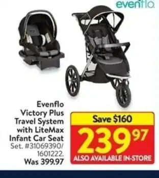 Walmart Evenflo Victory Plus offer
