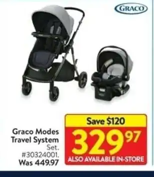 Walmart Graco Modes Travel System offer
