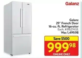 Walmart Galanz 29 French Door offer