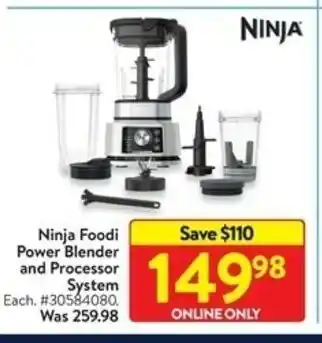 Walmart Ninja Foodi Power Blender offer