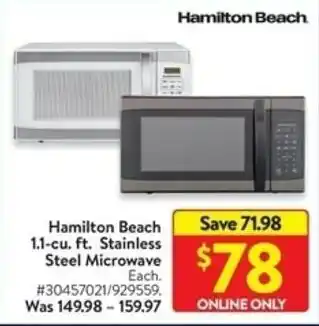 Walmart Hamilton Beach offer