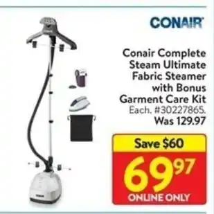 Walmart Conair Complete Steam Ultimate offer