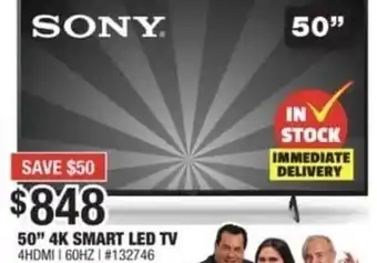 Bad Boy Superstore 50 4K Smart LED TV offer