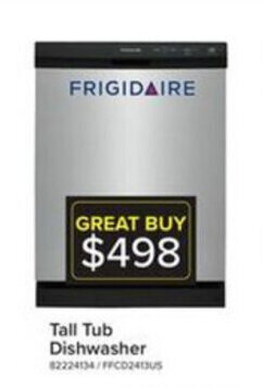 Leon's Tall Tub Dishwasher offer