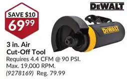 Princess Auto DeWalt 3 in. Air Cut-Off Tool offer