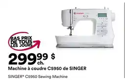 Michaels Machine à coudre C5950 de SINGER offer