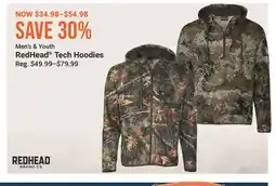 Cabela's RedHead Tech Hoodies offer