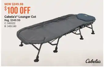 Cabela's Cabela's Lounger Cot offer