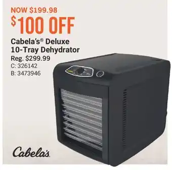 Cabela's Cabela's Deluxe 10-Tray Dehydrator offer