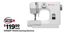 Michaels SINGER m1000 Sewing machine offer