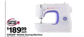 Michaels SINGER m3400 Sewing machine offer