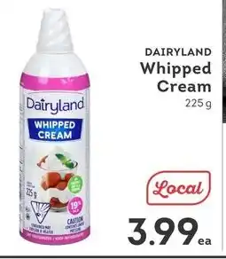 IGA DAIRYLAND Whipped Cream offer