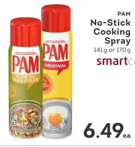 IGA Pam no-stick cooking spray offer