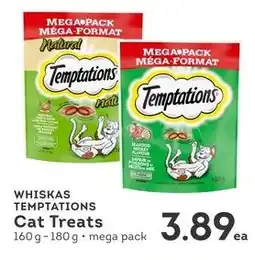 IGA Whiskas temptations cat treats offer