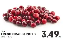 IGA Fresh cranberries offer