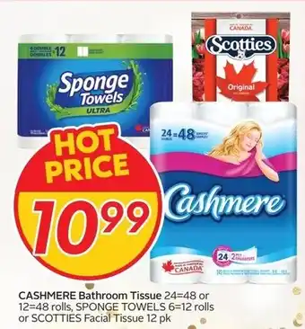 Sobeys Cashmere bathroom tissue offer