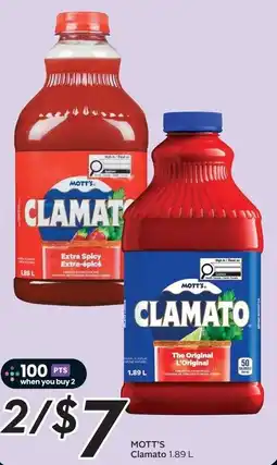 Sobeys Mott's clamato offer