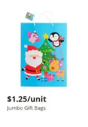 Dollarama Jumbo Gift Bags offer