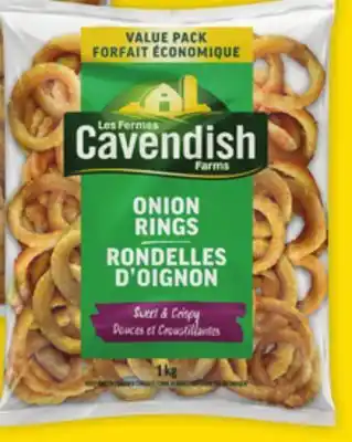 Giant Tiger Cavendish Farms onion rings offer