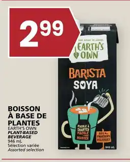 Rachelle-Bery Grocery EARTH'S OWN PLANT-BASED BEVERAGE offer