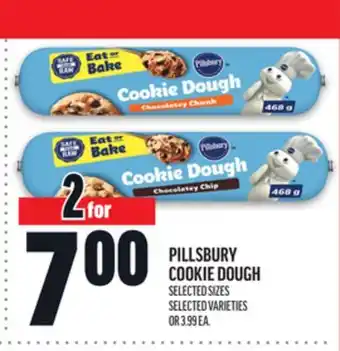 Metro PILLSBURY COOKIE DOUGH offer