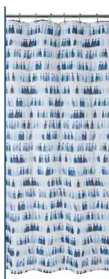 Home Hardware Got The Blues Polyester Shower Curtain offer