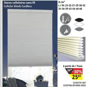 Sushi Shop Cellular blinds Cordless offer