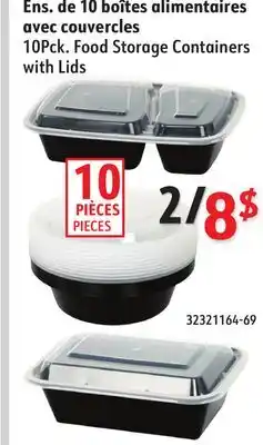 Hart 10Pck. Food Storage Containers with Lids offer