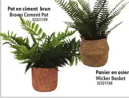 Hart Brown Cement Pot offer