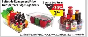 Sushi Shop Transparent Fridge Organizers offer