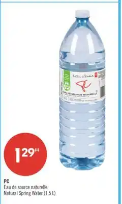 Pharmaprix PC Natural Spring Water offer