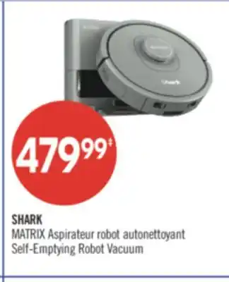 Pharmaprix SHARK MATRIX Self-Emptying Robot Vacuum offer