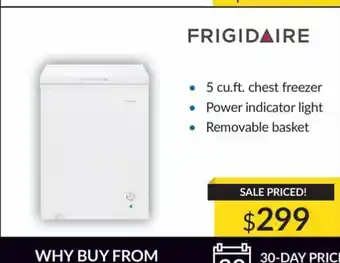5 Cu.Ft. Chest Freezer
