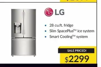 Trail Appliances 28 Cu.Ft. Fridge offer