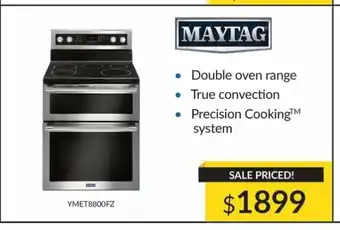 Trail Appliances Double Oven Range offer