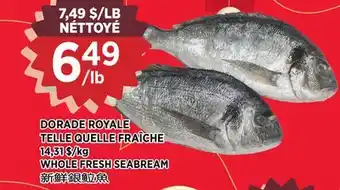 Kim Phat WHOLE FRESH SEABREAM offer