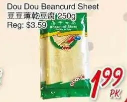 Foody Mart Dou Dou Beancurd Sheet offer