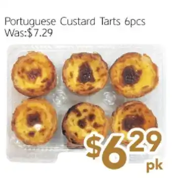 Ample Food Market Portuguese Custard Tarts offer